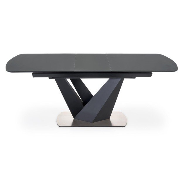 PATRIZIO table dark grey, leg black 2