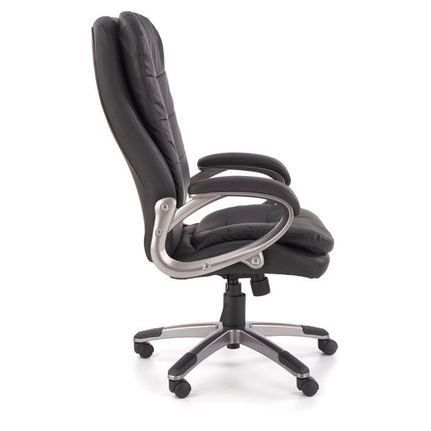 PRESTON executive office chair color: black 8