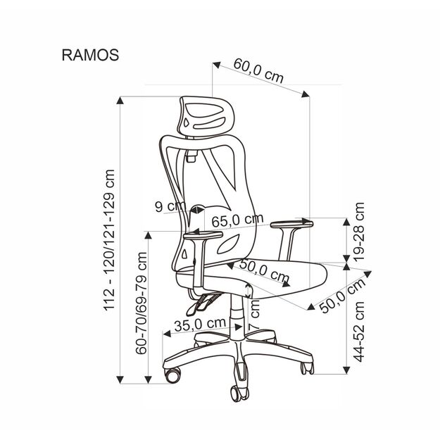 RAMOS office chair, black 1