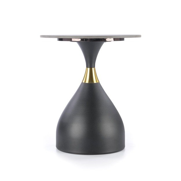 SCALITA coffee table, black marble / black / gold 6