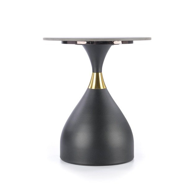 SCALITA coffee table, black marble / black / gold 13