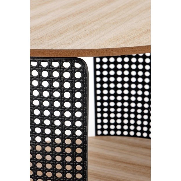 TRAFICA, c. table, natural - black 11