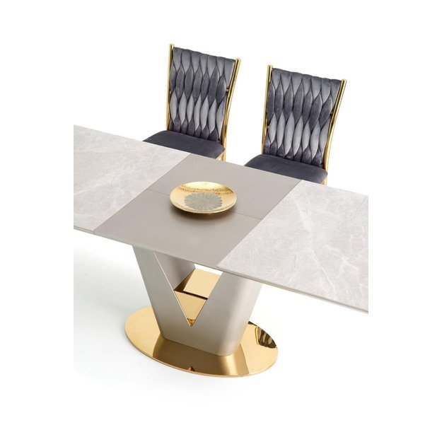 VALENTINO table light grey/gold 26
