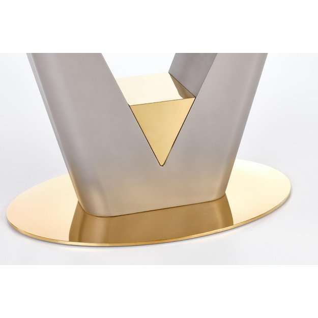 VALENTINO table light grey/gold 40