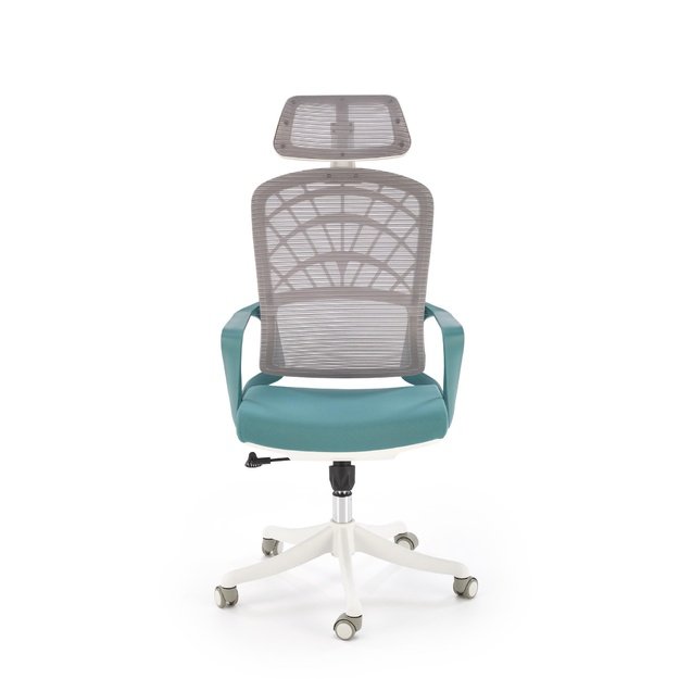VESUVIO 2 office chair, turquoise / white