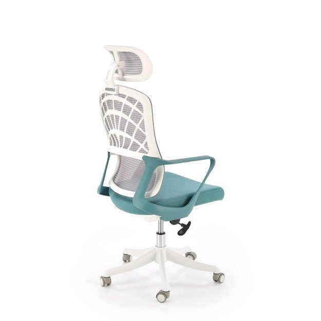 VESUVIO 2 office chair, turquoise / white 4