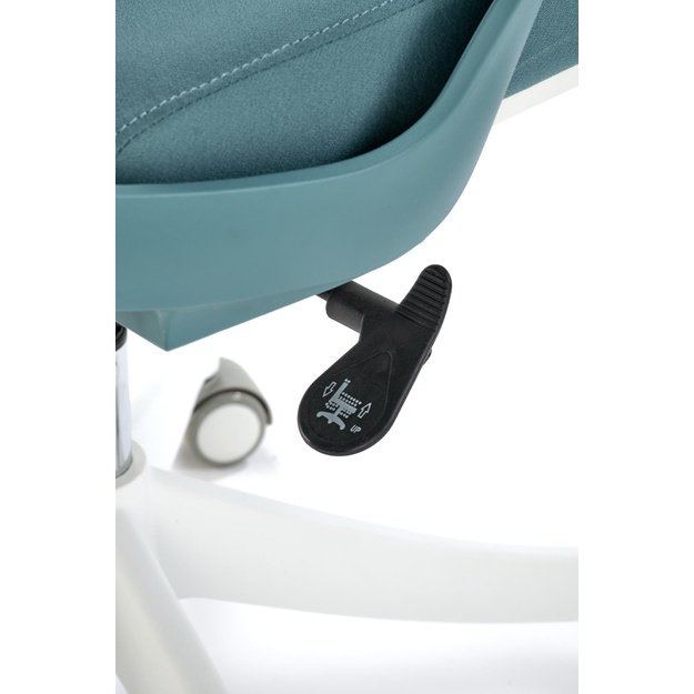VESUVIO 2 office chair, turquoise / white