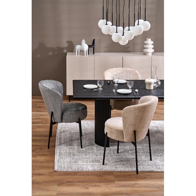BOLERO extension table, color: black / black 16