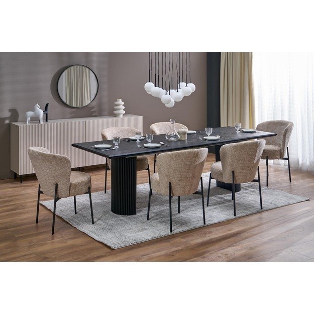 BOLERO extension table, color: black / black 13