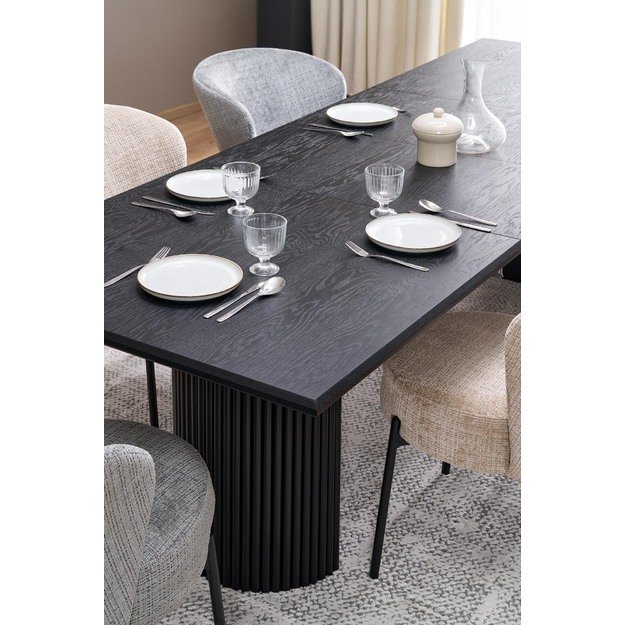 BOLERO extension table, color: black / black 14