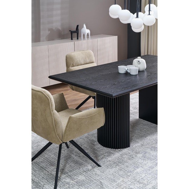BOLERO extension table, color: black / black 10
