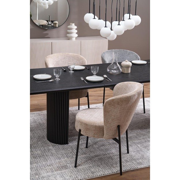 BOLERO extension table, color: black / black 15