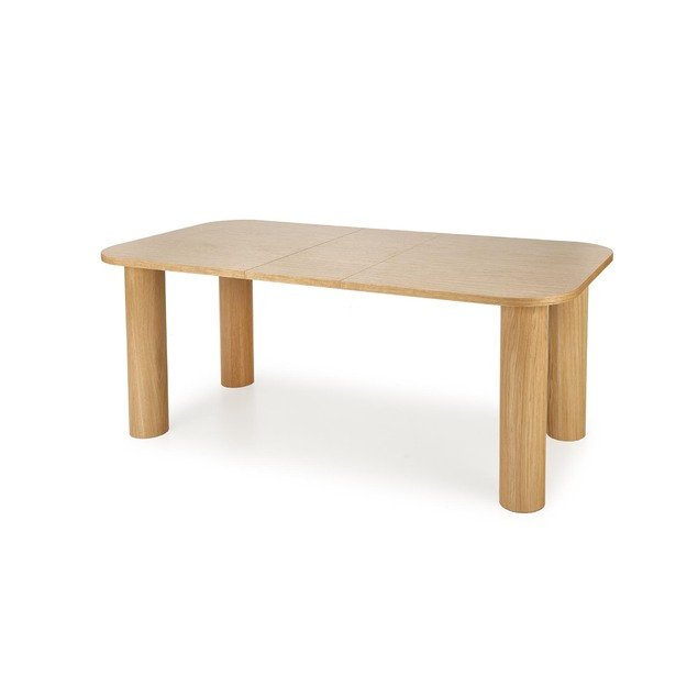 ELEFANTE RECTANGLE extension table, natural oak 22