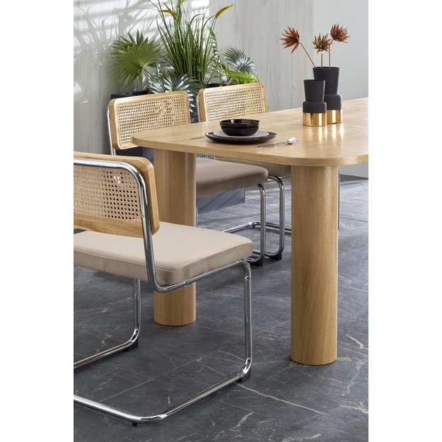 ELEFANTE RECTANGLE extension table, natural oak 13