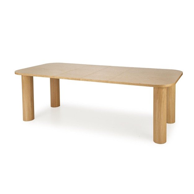 ELEFANTE RECTANGLE extension table, natural oak 24