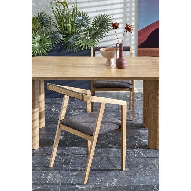 ELEFANTE RECTANGLE extension table, natural oak 15