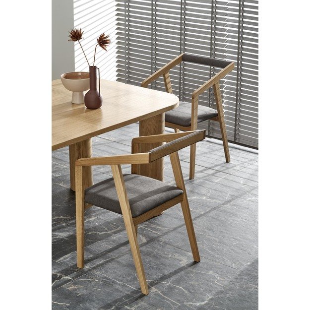 ELEFANTE RECTANGLE extension table, natural oak 16