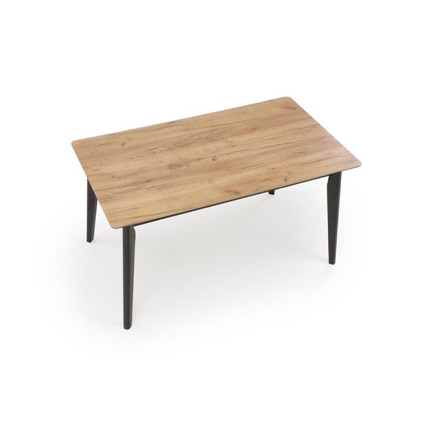 GULIAN extension table, wotan oak / black 23