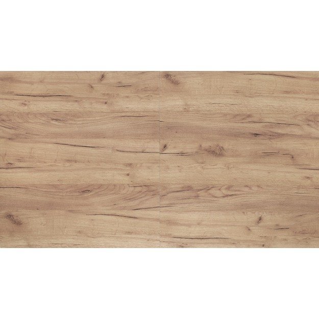 GULIAN extension table, wotan oak / black 18