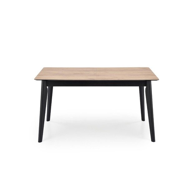 GULIAN extension table, wotan oak / black 8