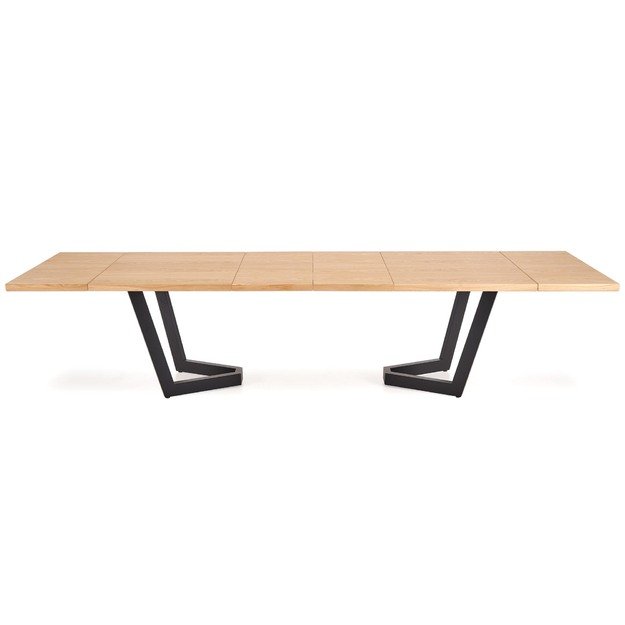 MASSIVE 2 extension table, color: natural oak / natural oak 5