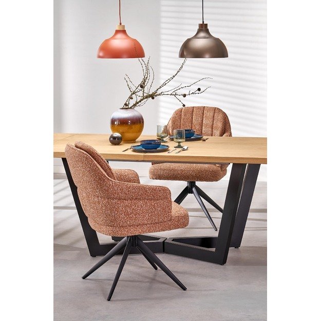 MASSIVE 2 extension table, color: natural oak / natural oak 14