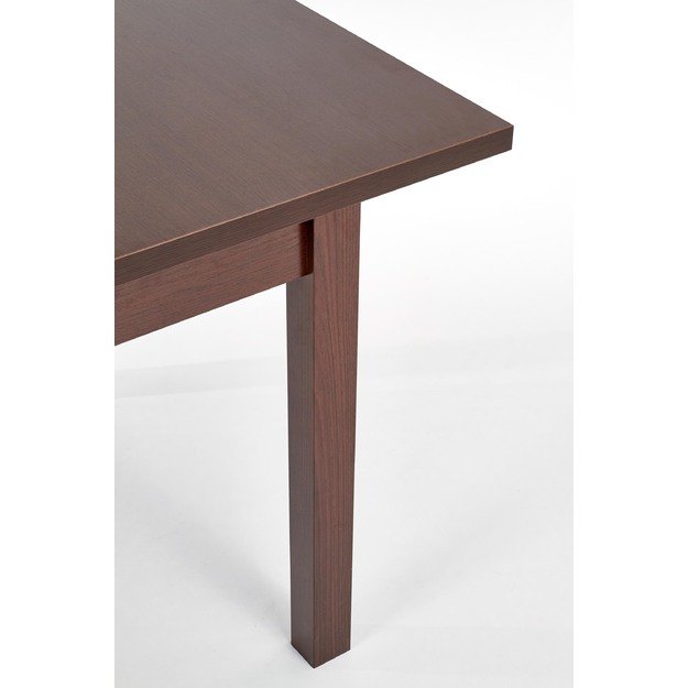 MAURYCY table color: dark walnut 4