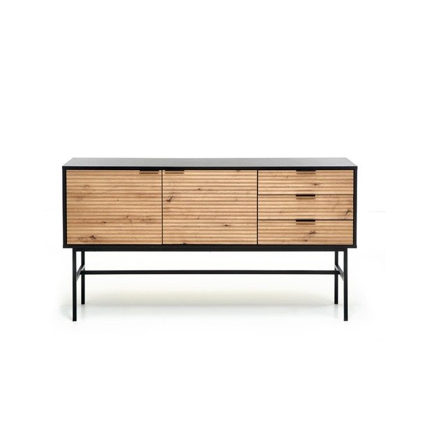 MURANO KM-1 chest, color: artisan oak/black 14
