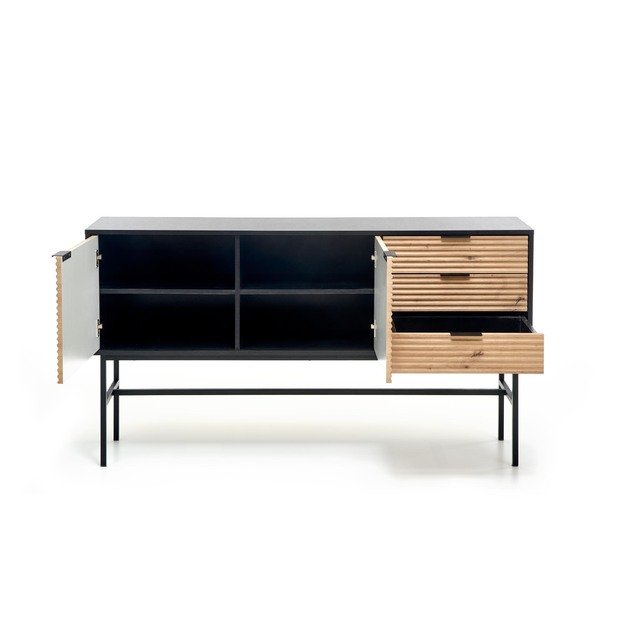MURANO KM-1 chest, color: artisan oak/black 7