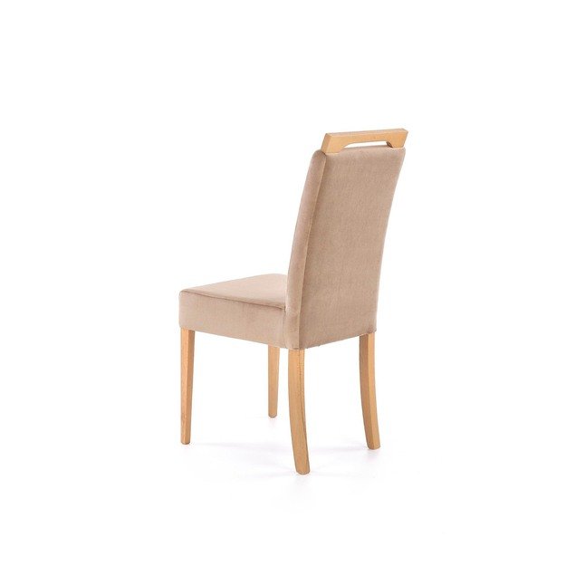 CLARION chair, color: honey oak / MONOLITH 09 9