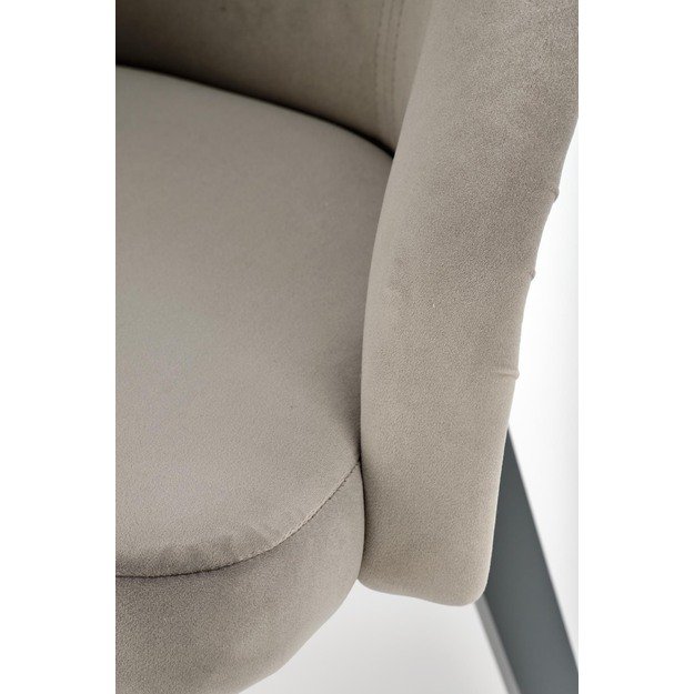 TOLEDO 2 chair, color: antracite / SOLO 265 18