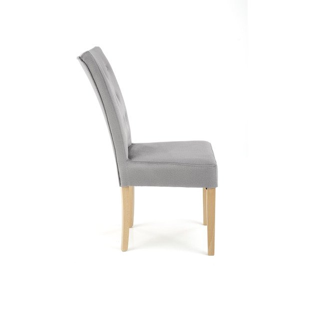 VERMONT chair, honey oak / grey Monolith 85 2