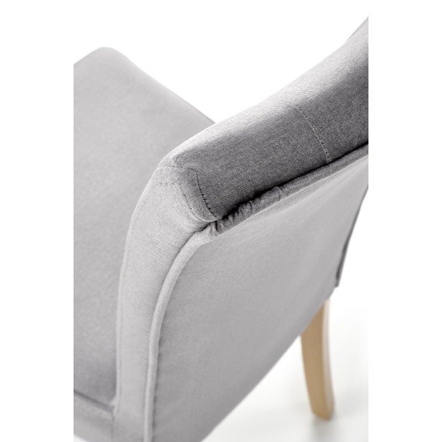 VERMONT chair, honey oak / grey Monolith 85 6