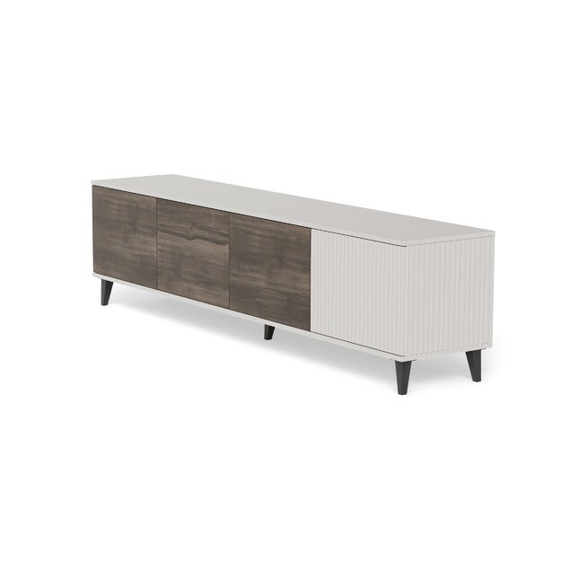 RANDOM 2 RTV-3 TV stand 200 cm, cashmere / walnut / black 14