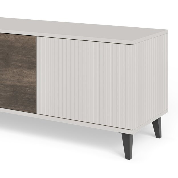 RANDOM 2 RTV-3 TV stand 200 cm, cashmere / walnut / black 3