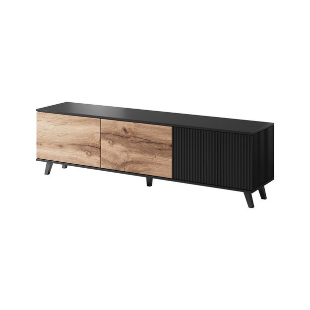 RANDOM RTV-2 TV-stand, color: wotan oak/black 5