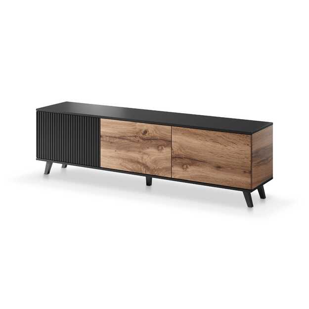 RANDOM RTV-2 TV-stand, color: wotan oak/black