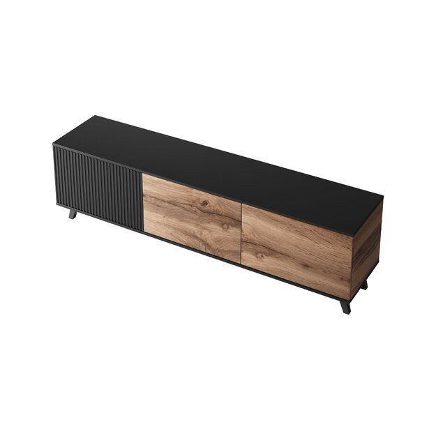 RANDOM RTV-2 TV-stand, color: wotan oak/black 12