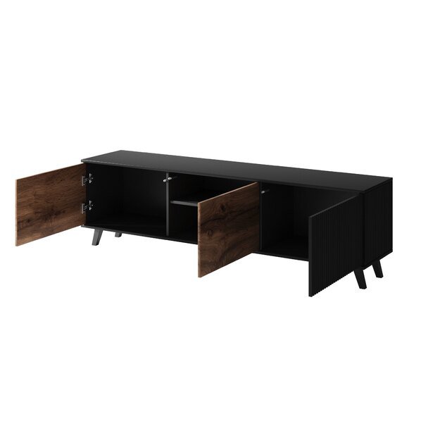 RANDOM RTV-2 TV-stand, color: wotan oak/black 4