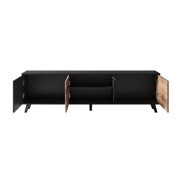 RANDOM RTV-2 TV-stand, color: wotan oak/black 13
