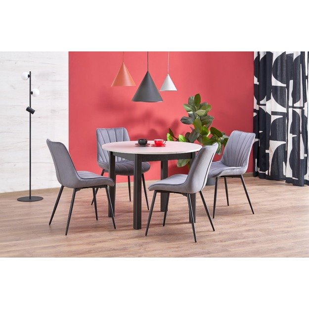 RINGO table, cashmere / black