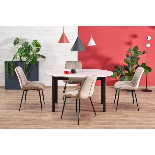 RINGO table, cashmere / black 10