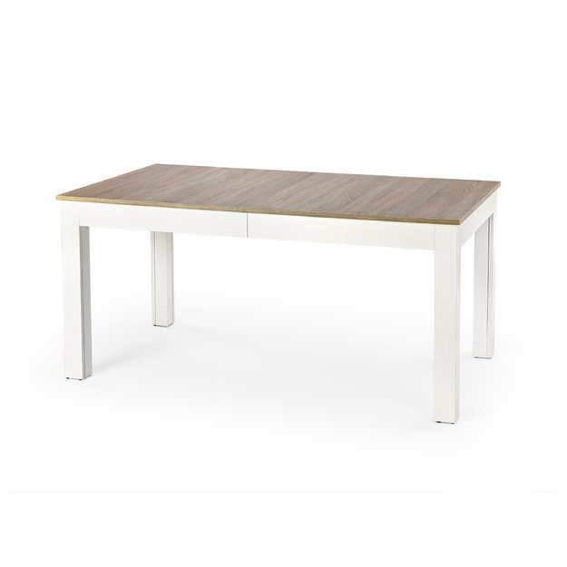 SEWERYN 160/300 cm extension table color: sonoma oak / white 3