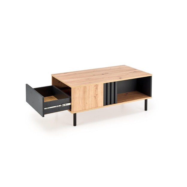 SONIA coffe table, artisan oak / black 7