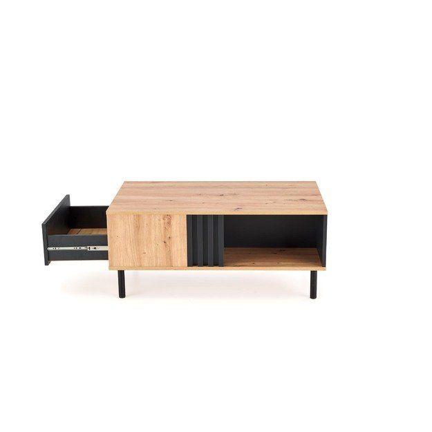 SONIA coffe table, artisan oak / black 2