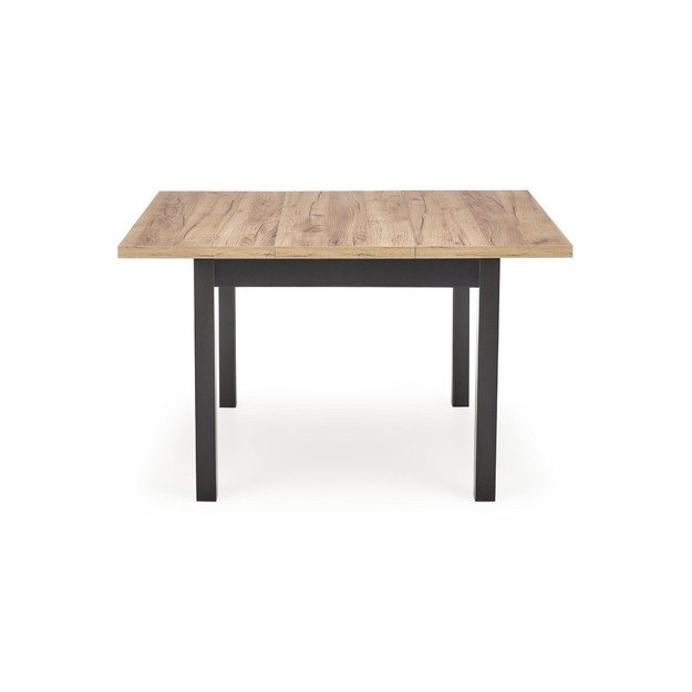TIAGO SQUARE extensions table, craft oak / black 1