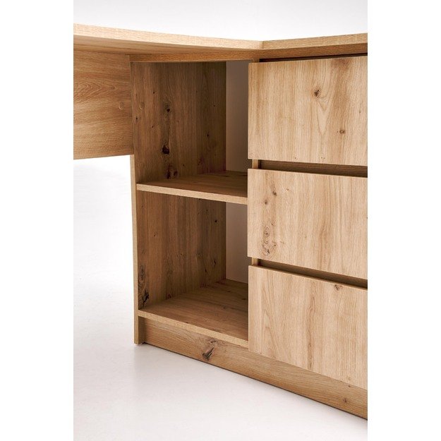 BEGA desk, artisan oak 7