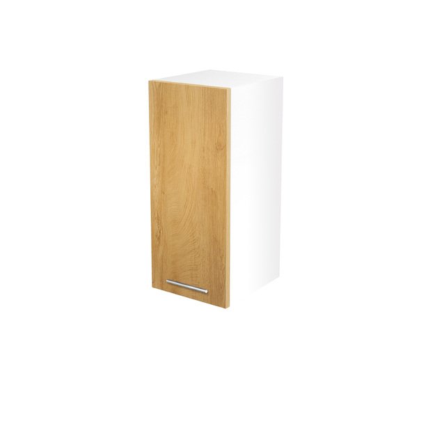 VENTO G-30/72 top cabinet, color: white / honey oak