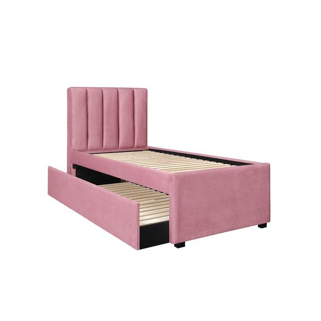 RUSSO 90 cm bed pink