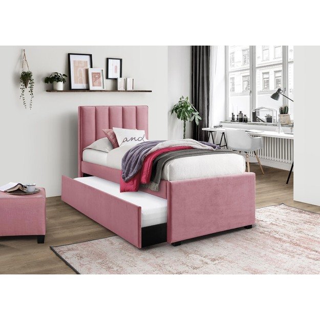RUSSO 90 cm bed pink 4